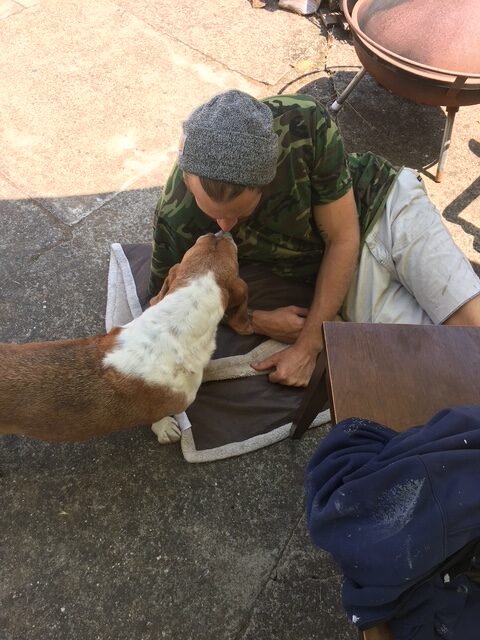 Justin Kerson Upwook Dog Kiss